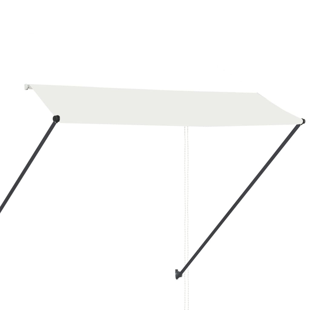 Luifel uittrekbaar met LED 300x150 cm crème is nu te koop bij PeponiXL, paradijselijk wonen!