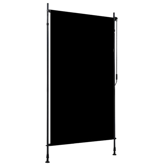 Rolgordijn voor buiten 120x270 cm antraciet is nu te koop bij PeponiXL, paradijselijk wonen!