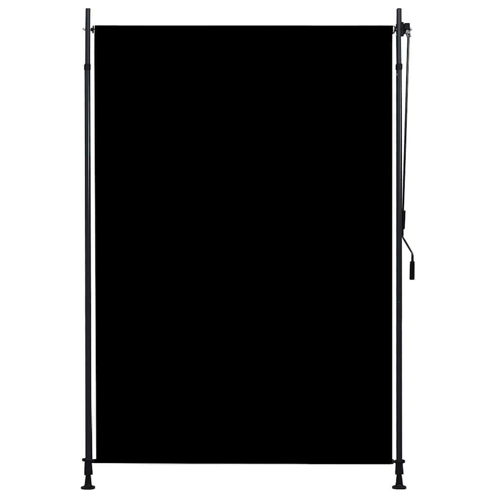 Rolgordijn voor buiten 150x270 cm antraciet is nu te koop bij PeponiXL, paradijselijk wonen!