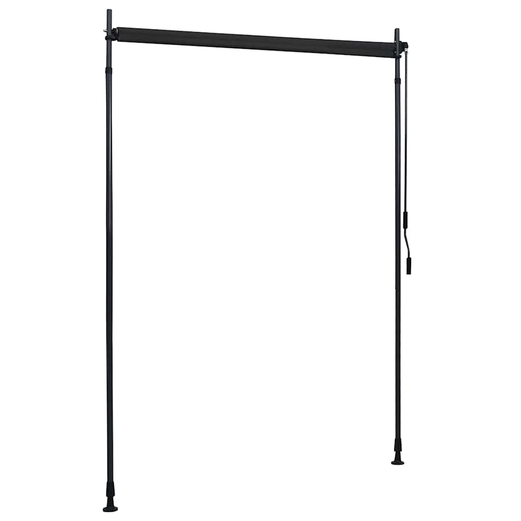 Rolgordijn voor buiten 150x270 cm antraciet is nu te koop bij PeponiXL, paradijselijk wonen!