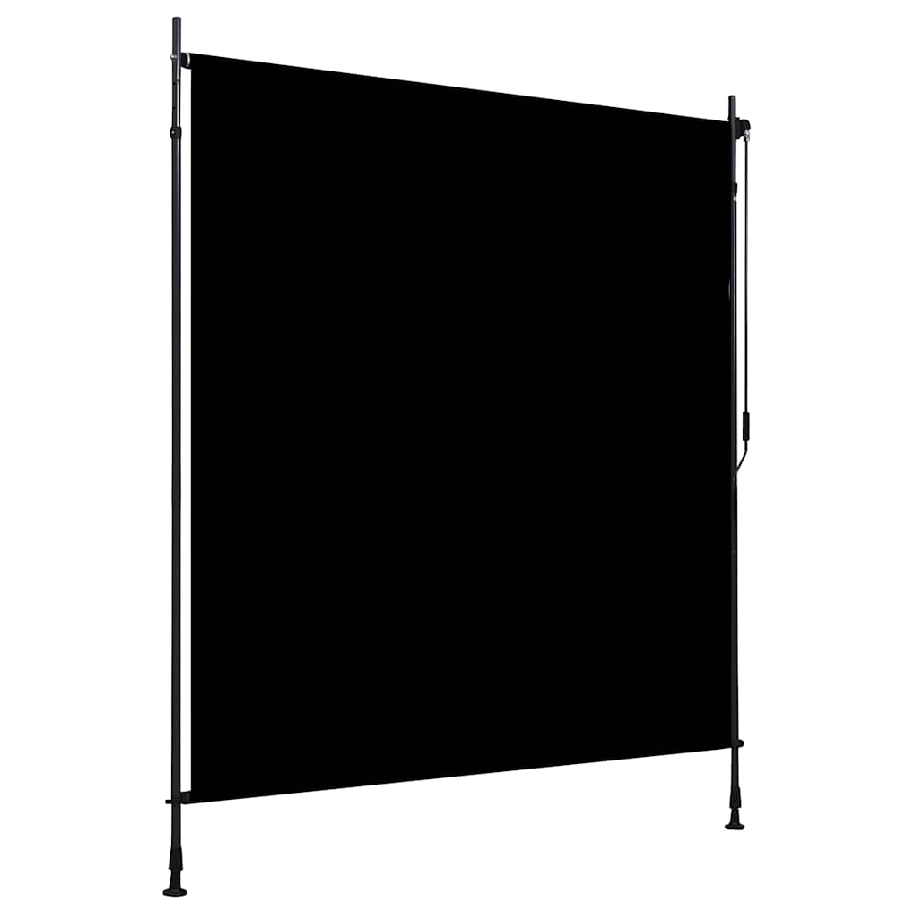 Rolgordijn voor buiten 200x270 cm antraciet is nu te koop bij PeponiXL, paradijselijk wonen!