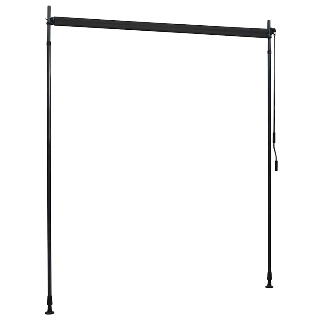 Rolgordijn voor buiten 200x270 cm antraciet is nu te koop bij PeponiXL, paradijselijk wonen!
