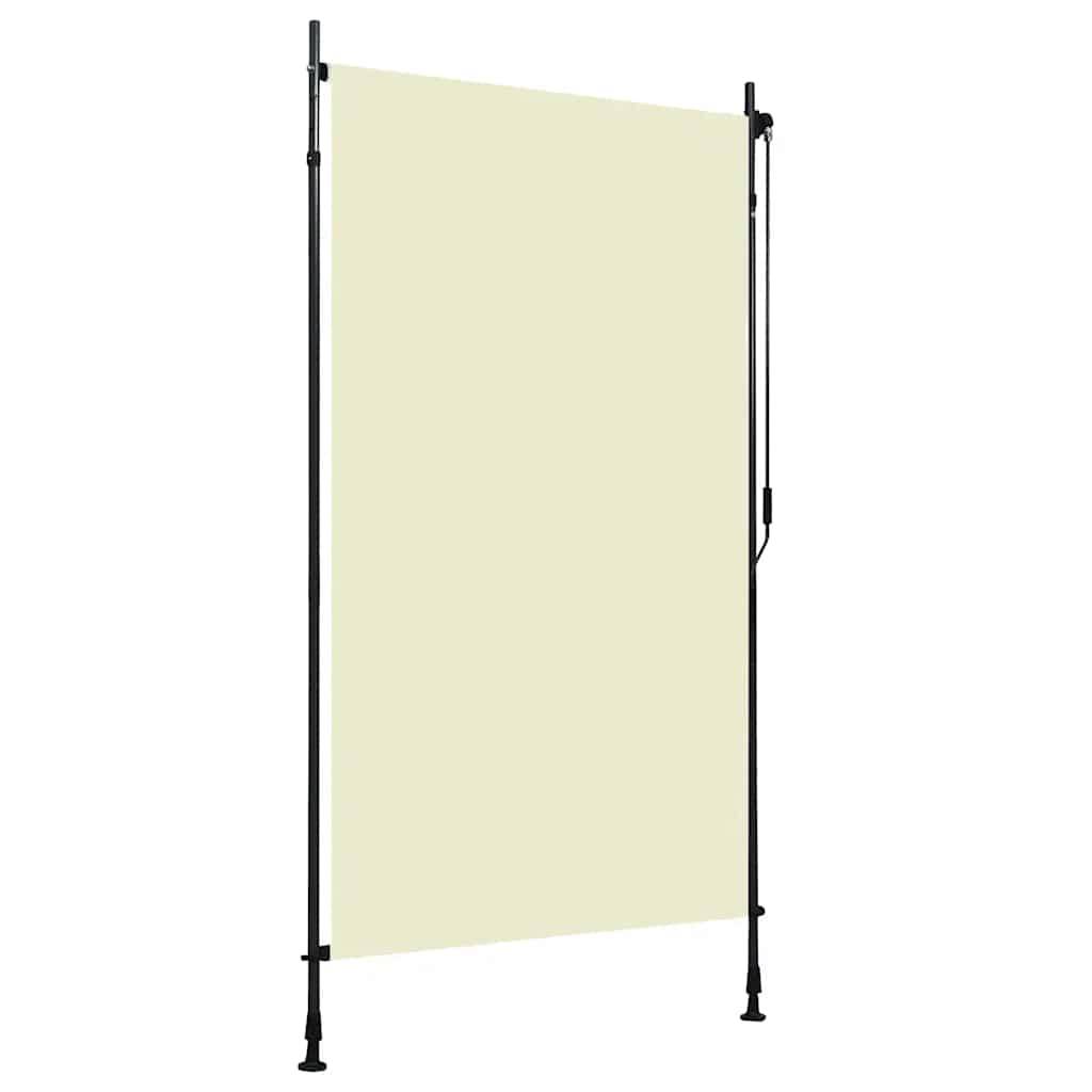 Rolgordijn voor buiten 120x270 cm crème is nu te koop bij PeponiXL, paradijselijk wonen!