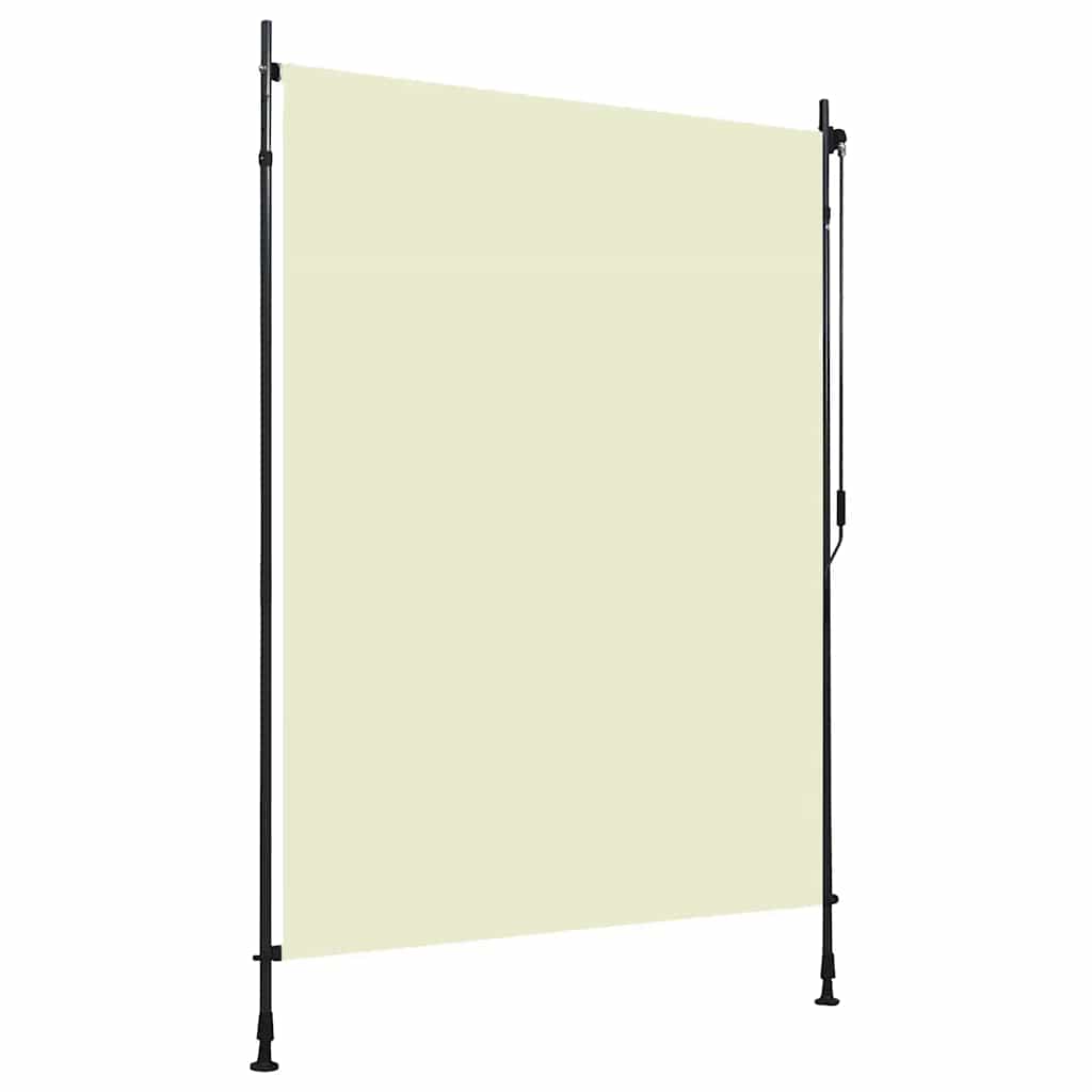 Rolgordijn voor buiten 150x270 cm crème is nu te koop bij PeponiXL, paradijselijk wonen!