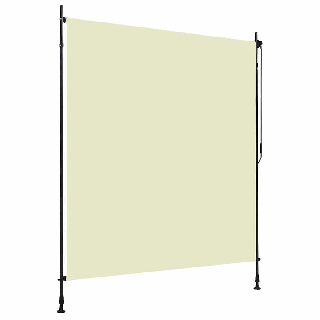 Rolgordijn voor buiten 200x270 cm crème is nu te koop bij PeponiXL, paradijselijk wonen!