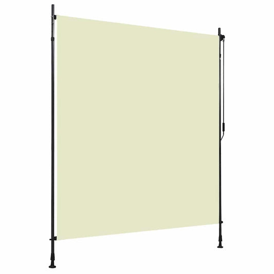 Rolgordijn voor buiten 200x270 cm crème is nu te koop bij PeponiXL, paradijselijk wonen!