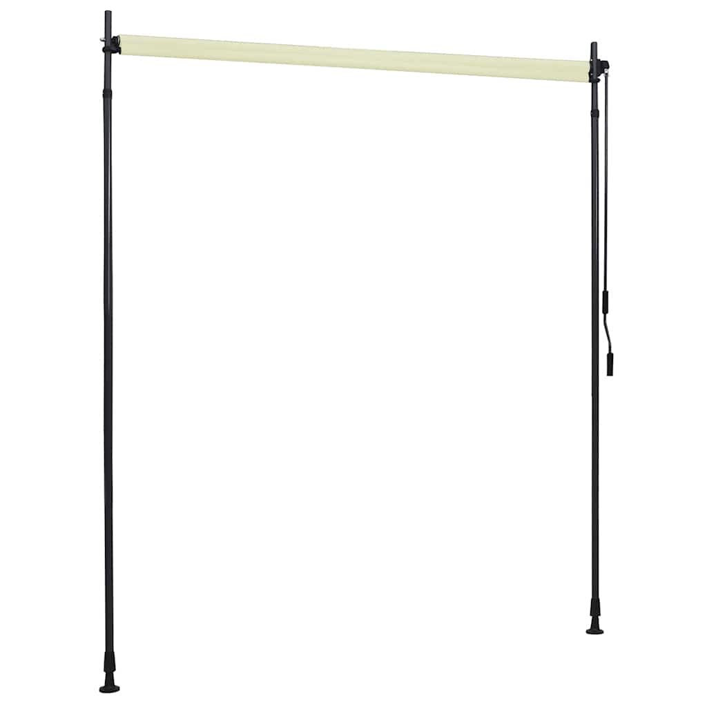 Rolgordijn voor buiten 200x270 cm crème is nu te koop bij PeponiXL, paradijselijk wonen!