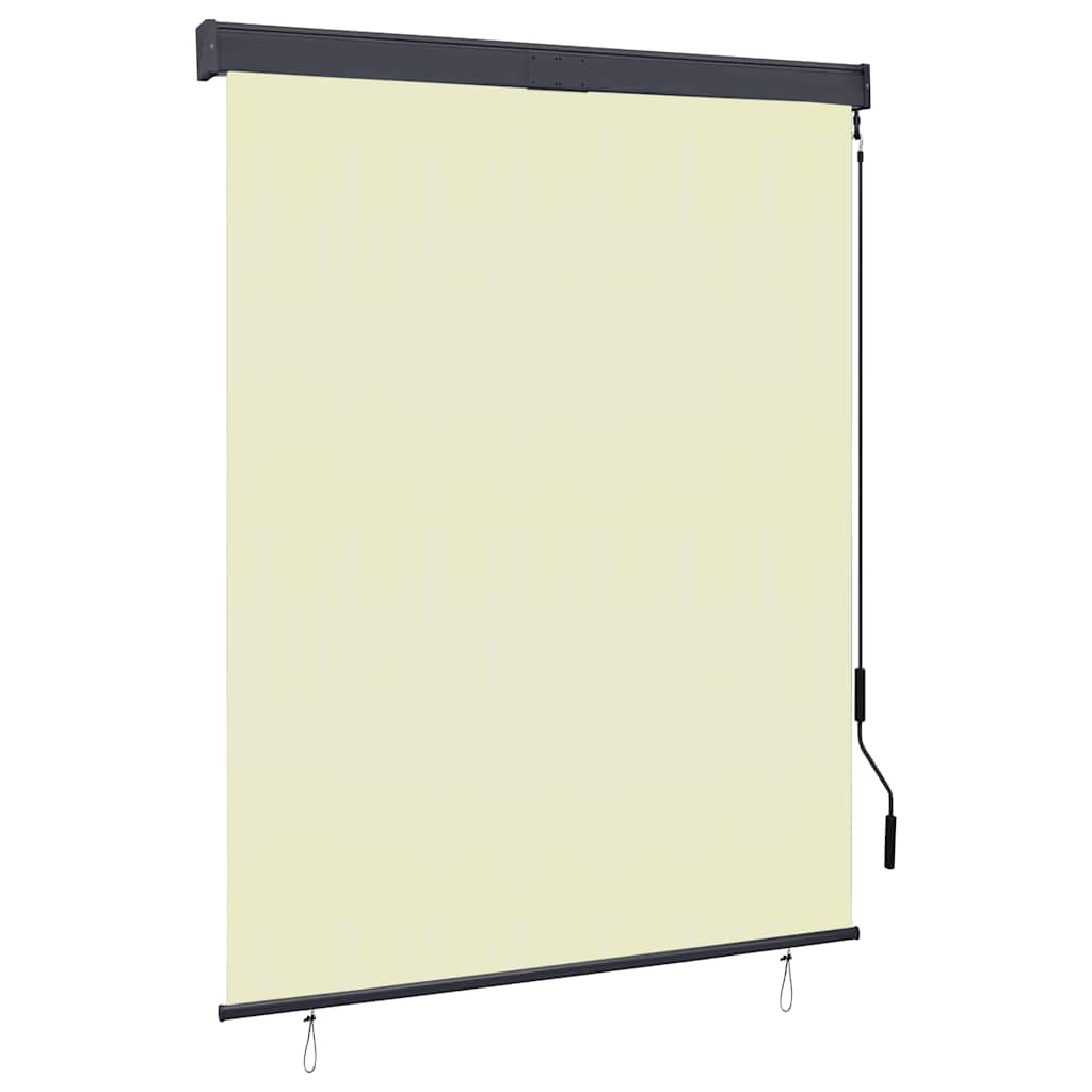 Rolgordijn voor buiten 140x250 cm crème is nu te koop bij PeponiXL, paradijselijk wonen!