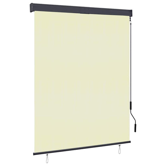 Rolgordijn voor buiten 140x250 cm crème is nu te koop bij PeponiXL, paradijselijk wonen!
