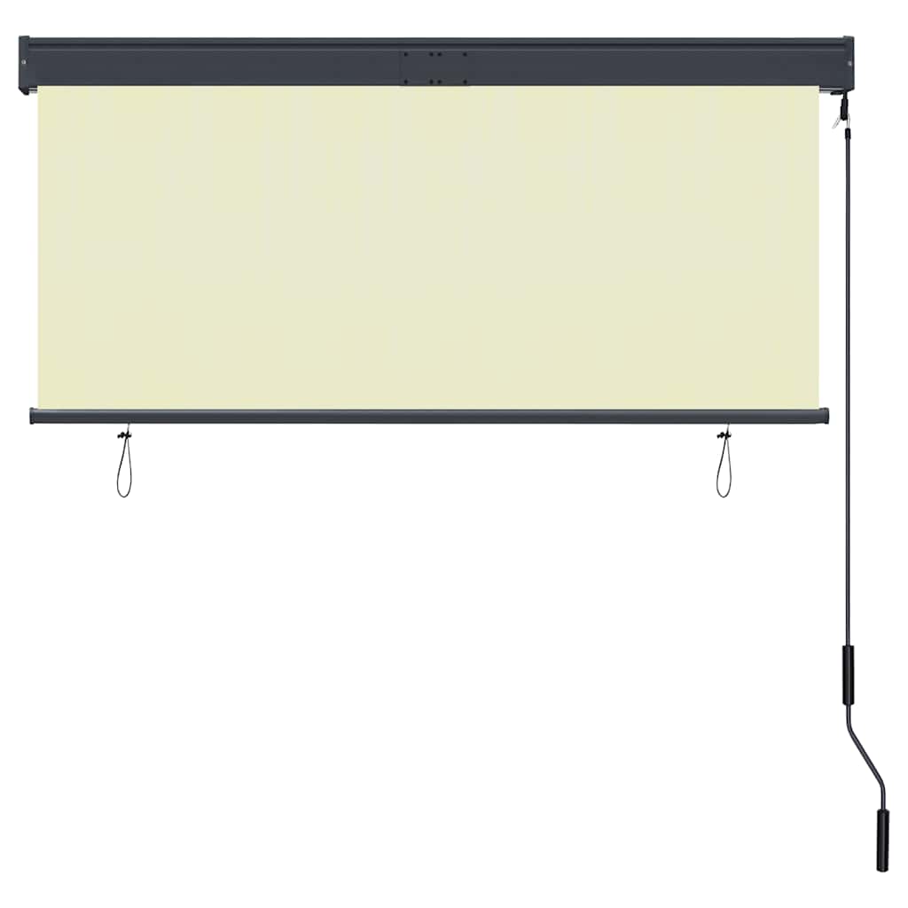 Rolgordijn voor buiten 140x250 cm crème is nu te koop bij PeponiXL, paradijselijk wonen!