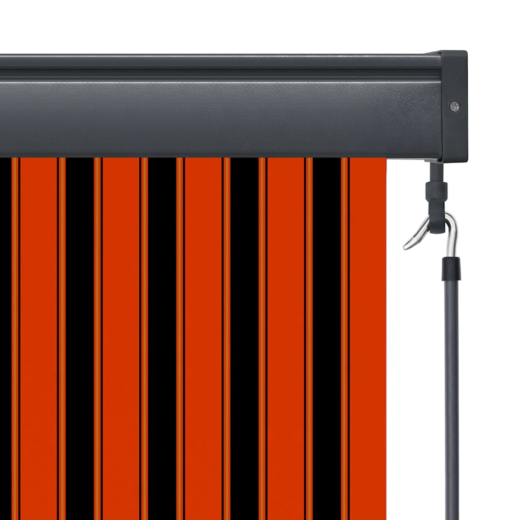Rolgordijn voor buiten 140x250 cm oranje en bruin is nu te koop bij PeponiXL, paradijselijk wonen!