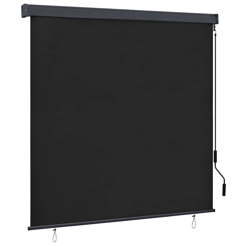 Rolgordijn voor buiten 160x250 cm antraciet is nu te koop bij PeponiXL, paradijselijk wonen!