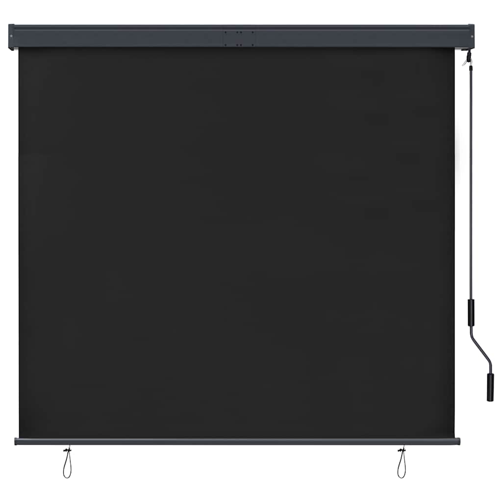 Rolgordijn voor buiten 160x250 cm antraciet is nu te koop bij PeponiXL, paradijselijk wonen!