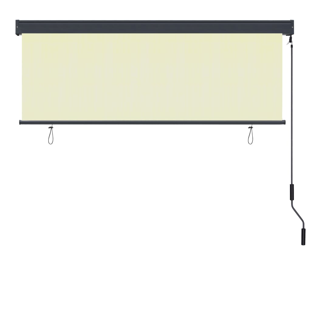 Rolgordijn voor buiten 160x250 cm crème is nu te koop bij PeponiXL, paradijselijk wonen!