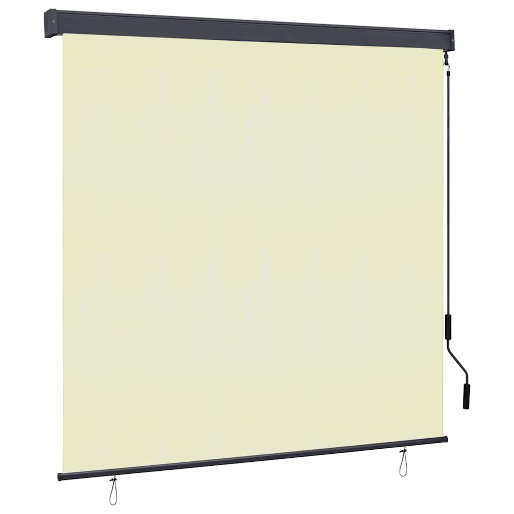 Rolgordijn voor buiten 170x250 cm crème is nu te koop bij PeponiXL, paradijselijk wonen!