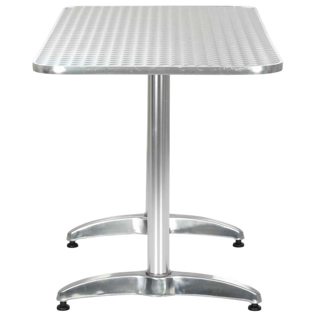 5-delige Tuinset aluminium zilverkleurig is nu te koop bij PeponiXL, paradijselijk wonen!