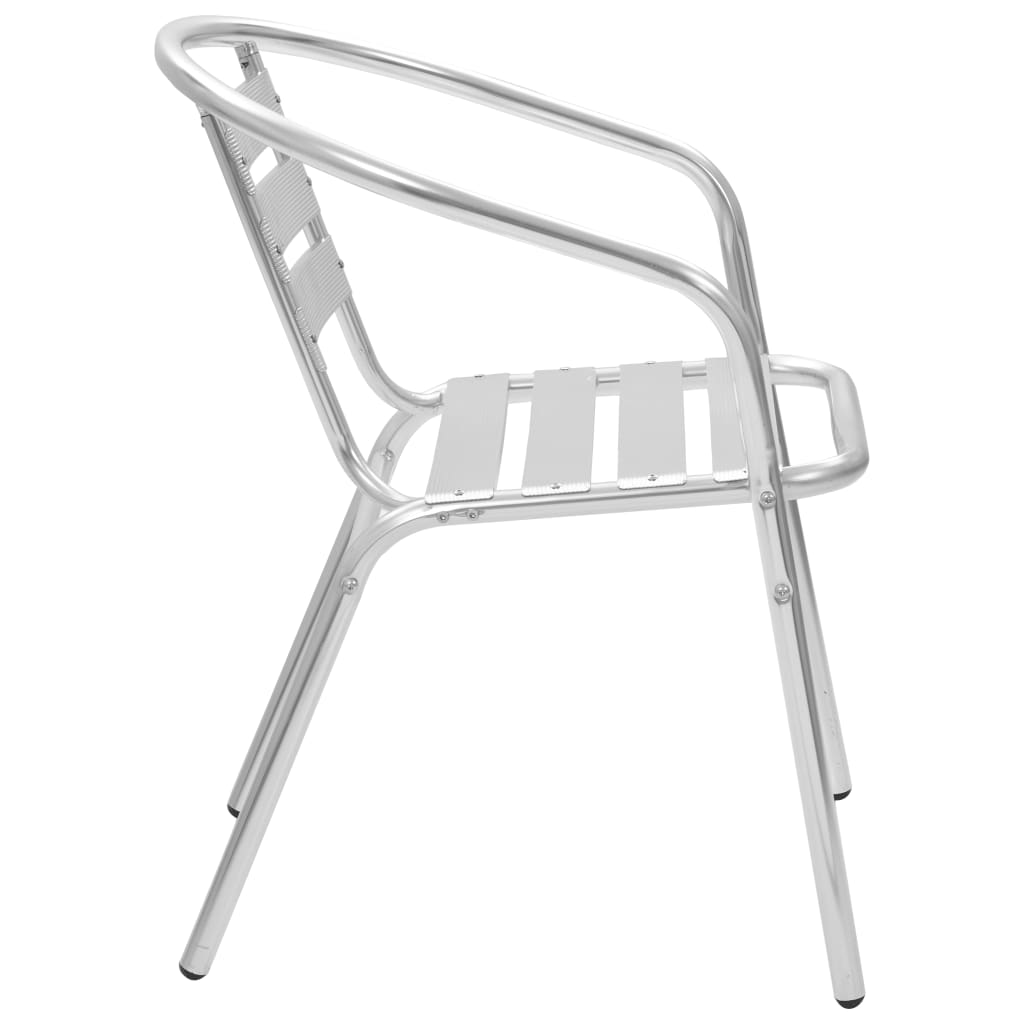 5-delige Tuinset aluminium zilverkleurig is nu te koop bij PeponiXL, paradijselijk wonen!