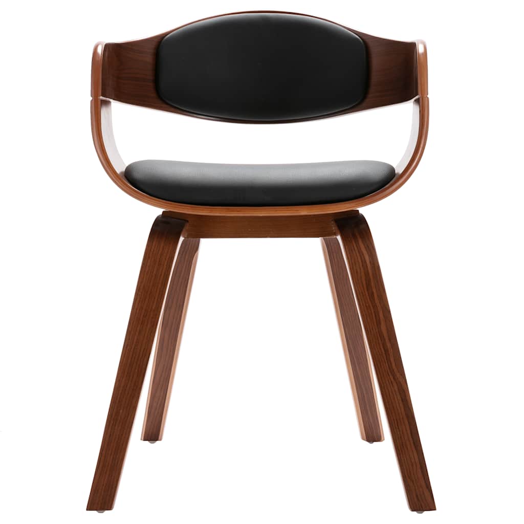 Eetkamerstoelen 2 st gebogen hout en kunstleer is nu te koop bij PeponiXL, paradijselijk wonen!