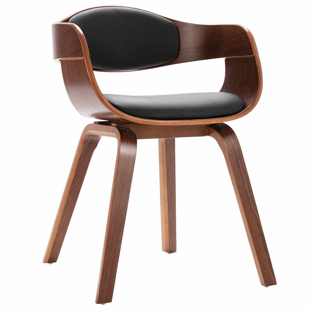 Eetkamerstoelen 2 st gebogen hout en kunstleer is nu te koop bij PeponiXL, paradijselijk wonen!