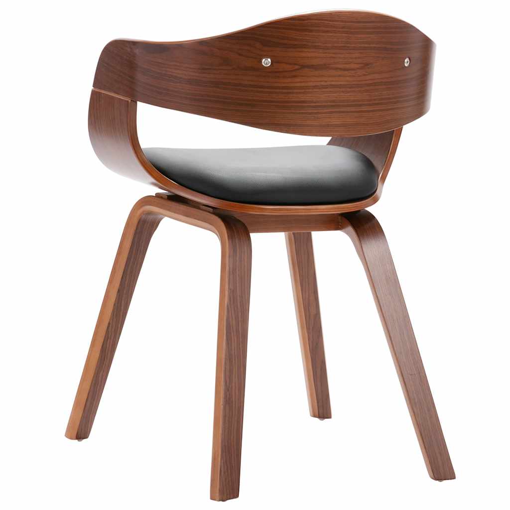 Eetkamerstoelen 2 st gebogen hout en kunstleer is nu te koop bij PeponiXL, paradijselijk wonen!