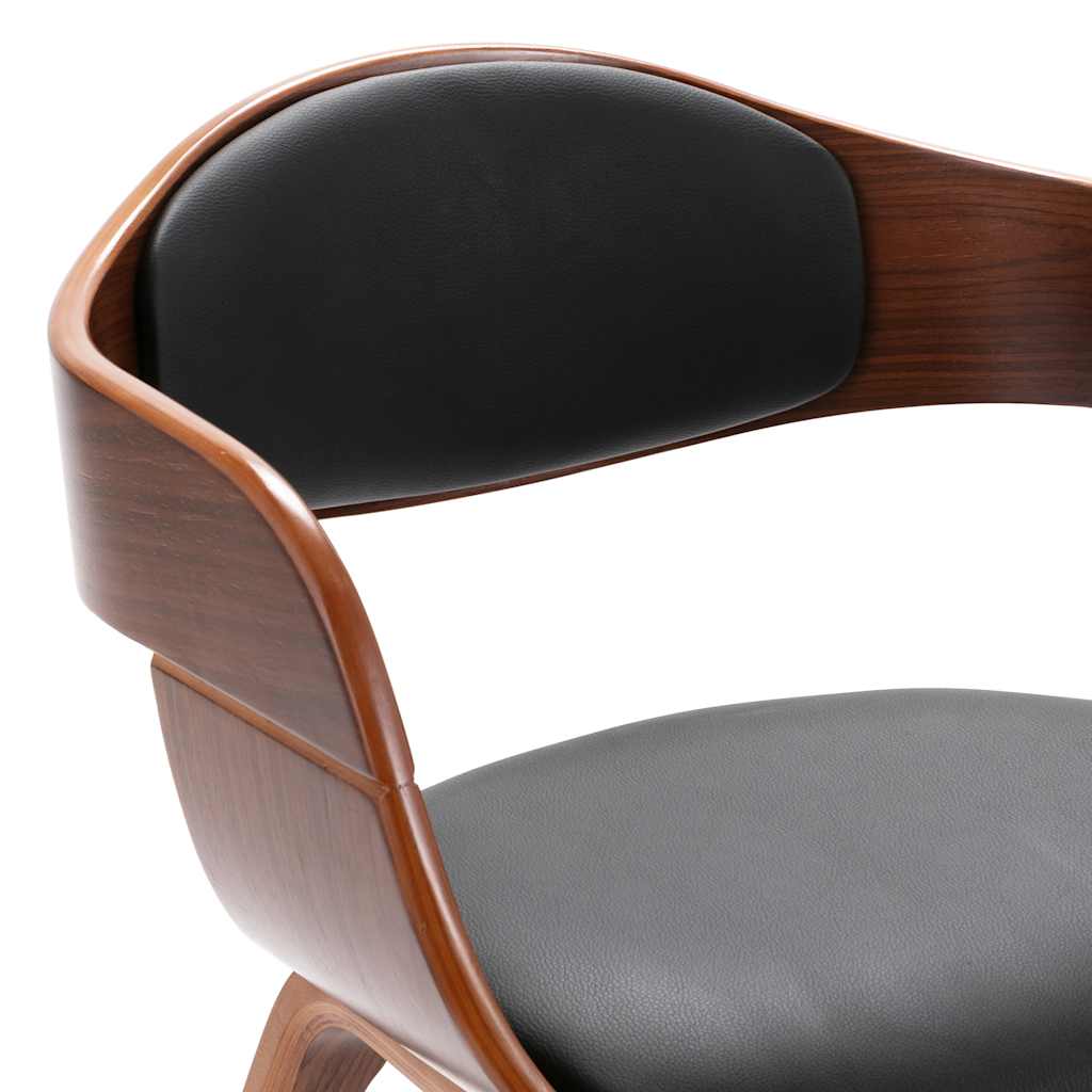 Eetkamerstoelen 2 st gebogen hout en kunstleer is nu te koop bij PeponiXL, paradijselijk wonen!