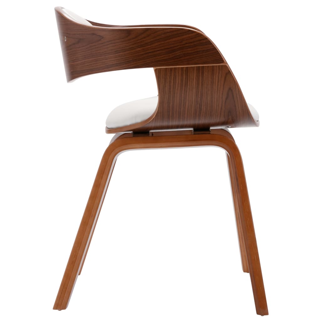 Eetkamerstoelen 2 st gebogen hout en kunstleer is nu te koop bij PeponiXL, paradijselijk wonen!