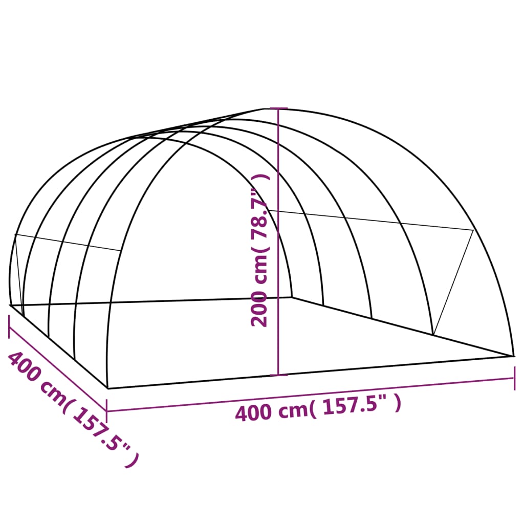 Kas 16 m² 4x4x2 m is nu te koop bij PeponiXL, paradijselijk wonen!
