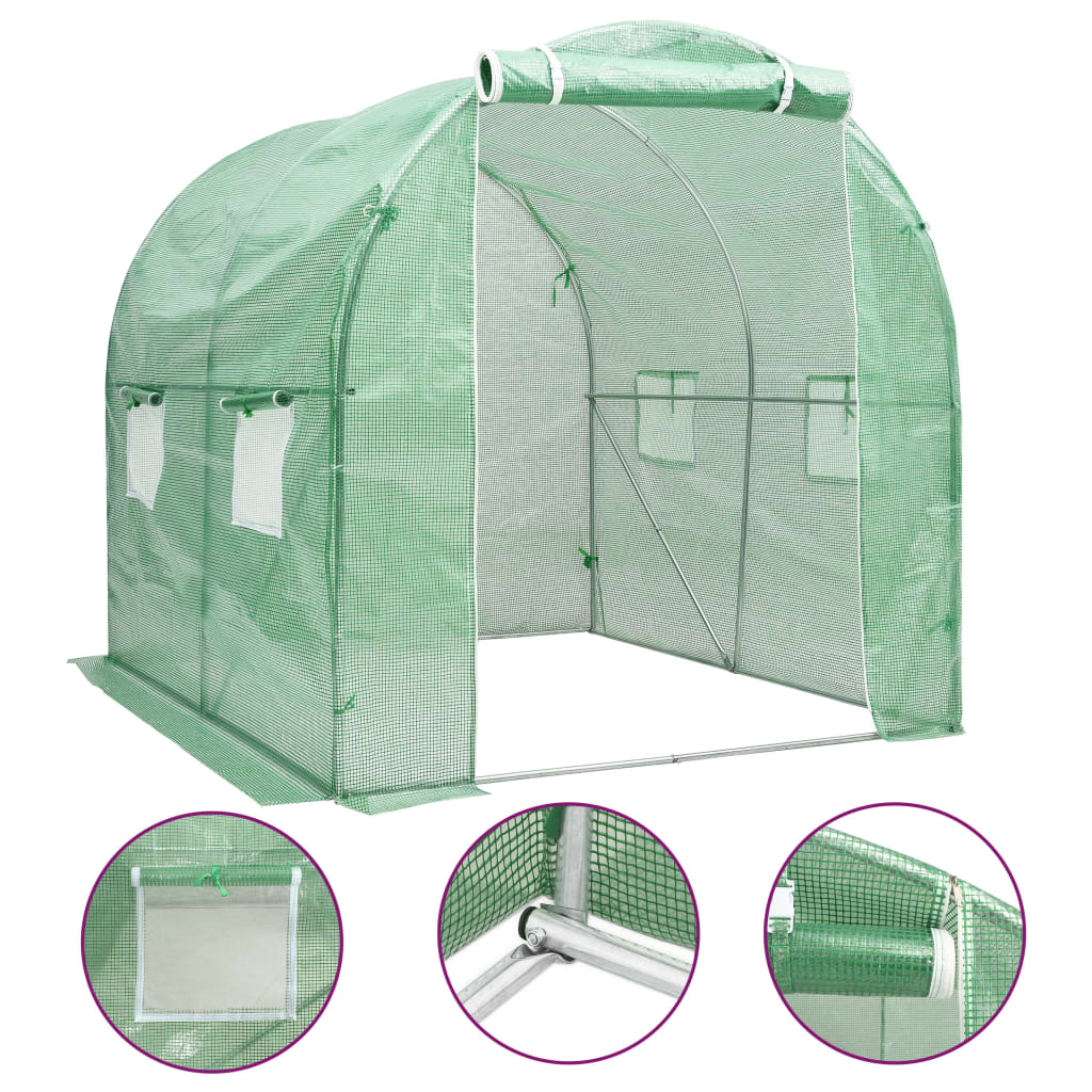 Kas 4 m² 2x2x2 m is nu te koop bij PeponiXL, paradijselijk wonen!
