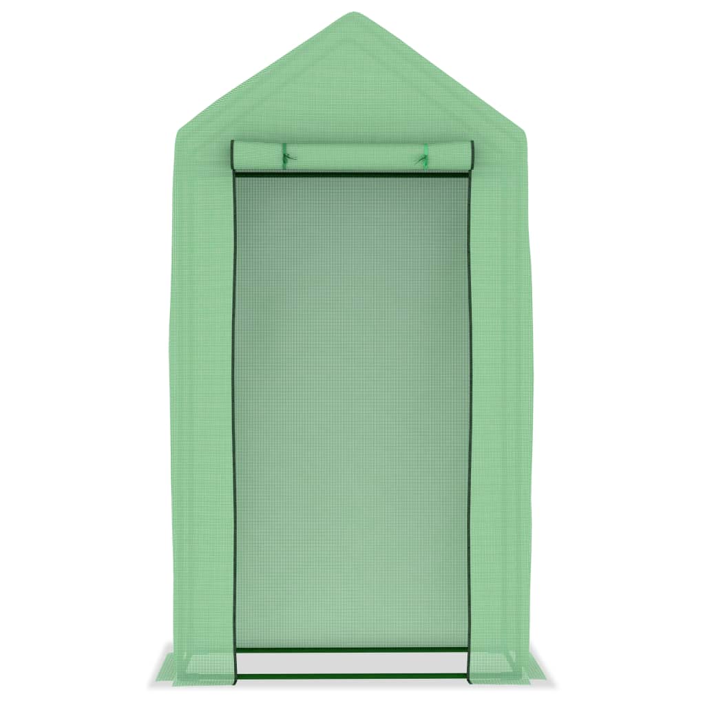 Kas met stalen frame 0,5 m² 1x0,5x1,9 m is nu te koop bij PeponiXL, paradijselijk wonen!