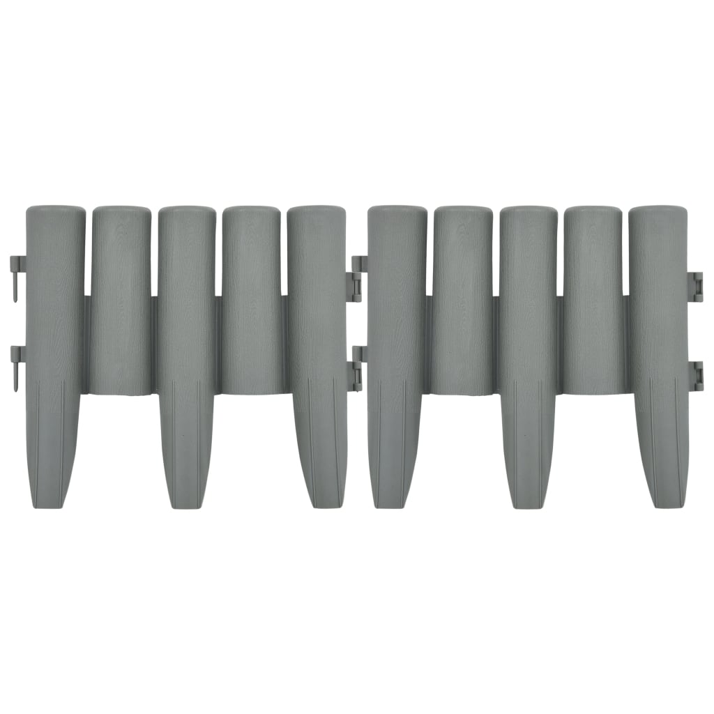 Gazonranden 36 st 10 m PP grijs is nu te koop bij PeponiXL, paradijselijk wonen!