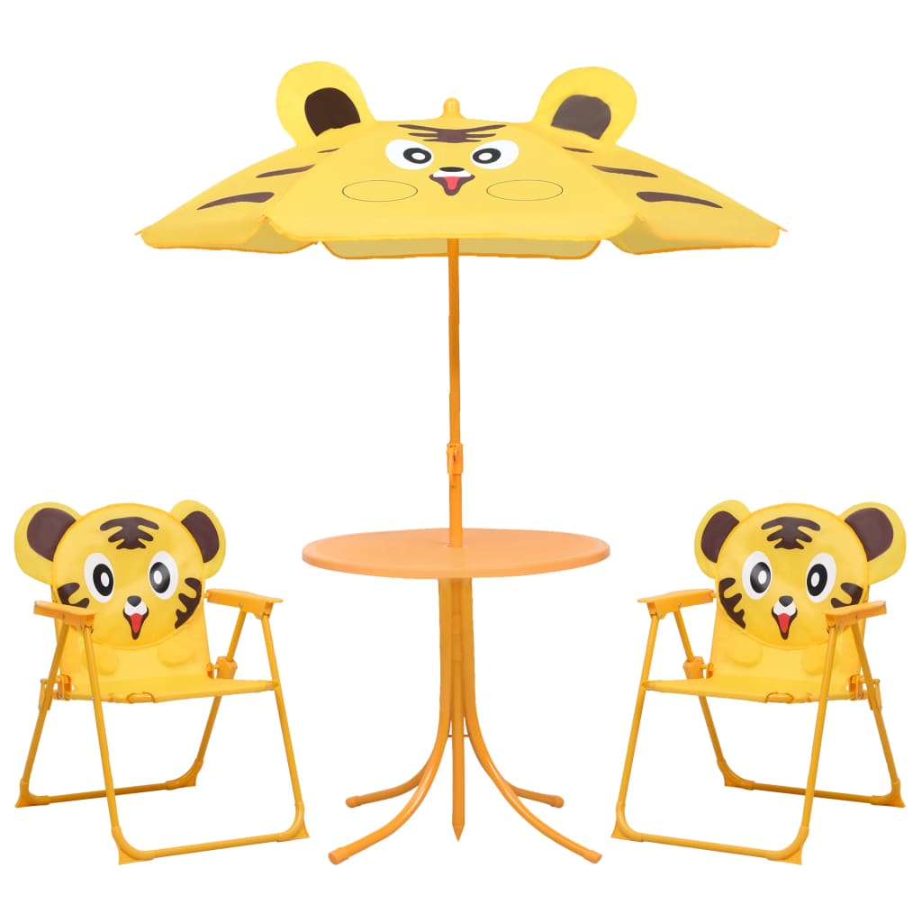 3-delige Bistroset voor kinderen met parasol geel is nu te koop bij PeponiXL, paradijselijk wonen!