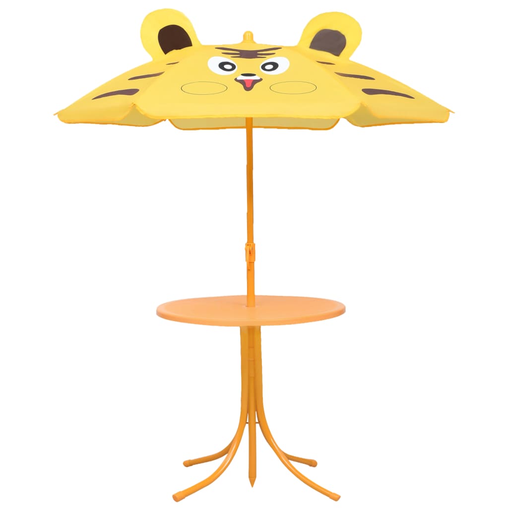 3-delige Bistroset voor kinderen met parasol geel is nu te koop bij PeponiXL, paradijselijk wonen!