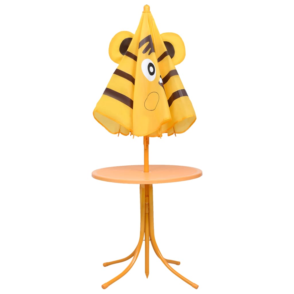 3-delige Bistroset voor kinderen met parasol geel is nu te koop bij PeponiXL, paradijselijk wonen!