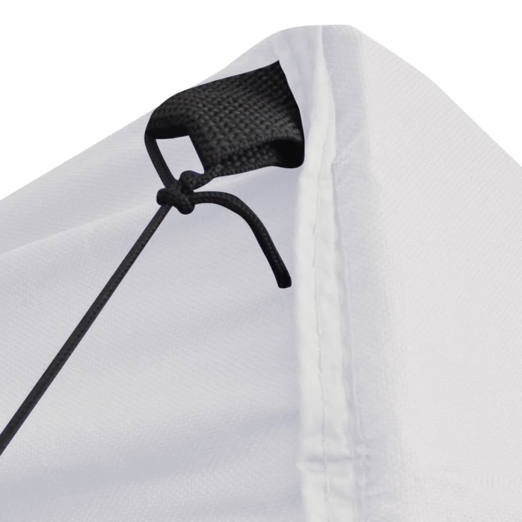 Partytent met 4 zijwanden inklapbaar 3x3 m staal wit is nu te koop bij PeponiXL, paradijselijk wonen!