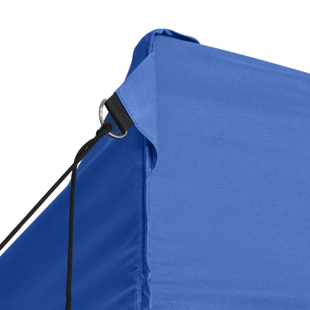 Partytent met 4 zijwanden inklapbaar 3x6 m staal blauw is nu te koop bij PeponiXL, paradijselijk wonen!