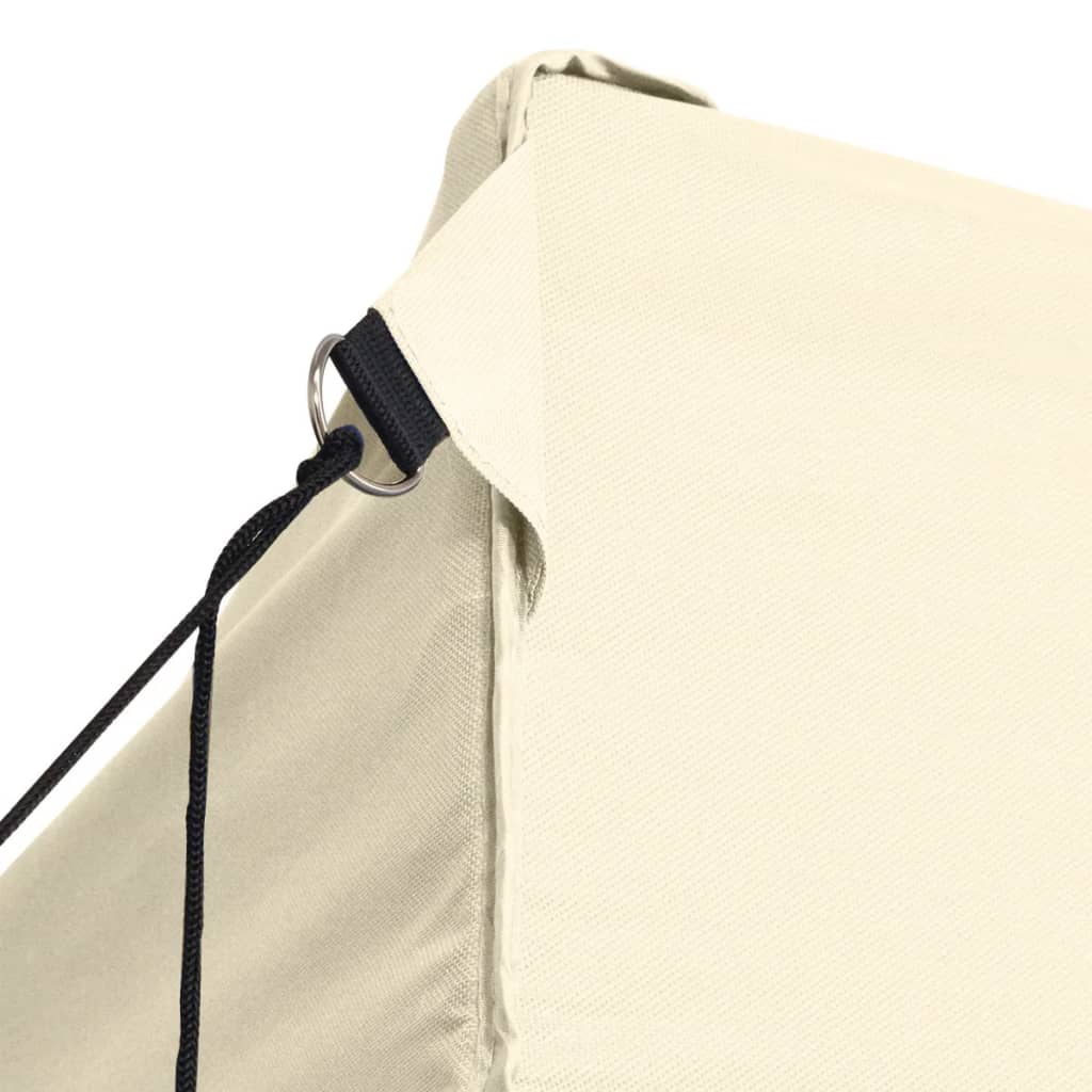 Partytent met 4 zijwanden inklapbaar 3x6 m staal crème is nu te koop bij PeponiXL, paradijselijk wonen!