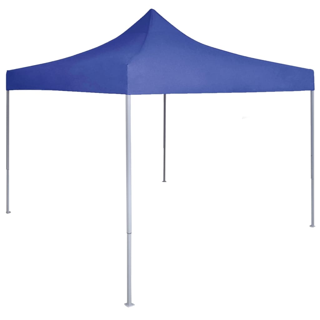 Partytent professioneel inklapbaar 2x2 m staal blauw is nu te koop bij PeponiXL, paradijselijk wonen!