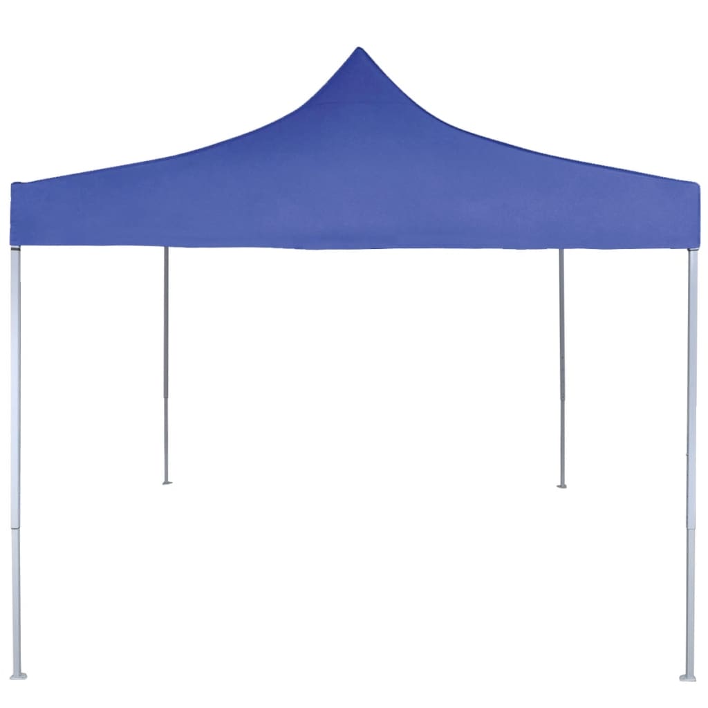 Partytent professioneel inklapbaar 2x2 m staal blauw is nu te koop bij PeponiXL, paradijselijk wonen!