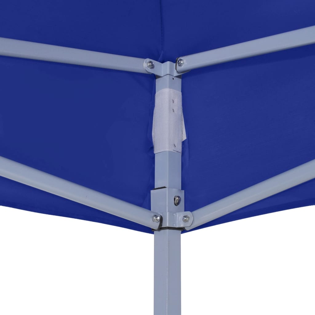 Partytent professioneel inklapbaar 2x2 m staal blauw is nu te koop bij PeponiXL, paradijselijk wonen!