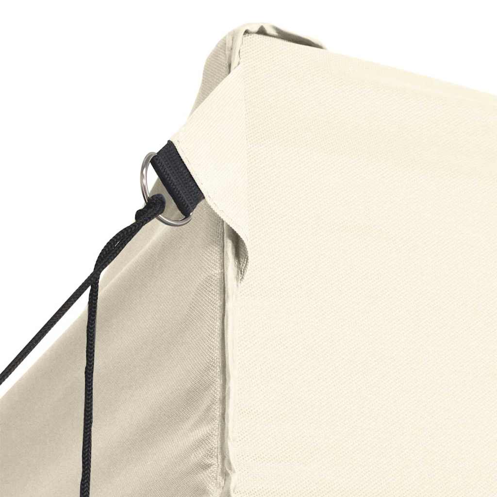 Partytent met 3 zijwanden inklapbaar 3x4 m staal crème is nu te koop bij PeponiXL, paradijselijk wonen!