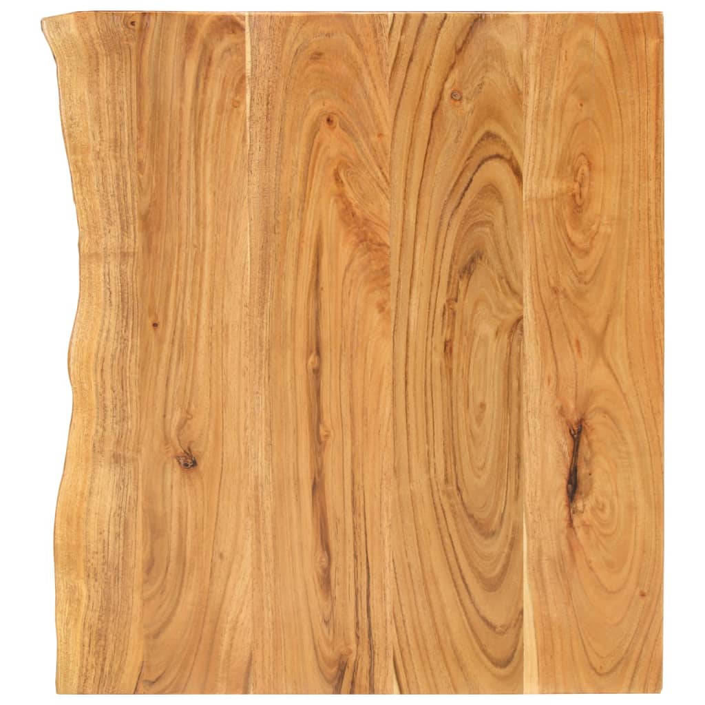 Wastafelblad 58x52x2,5 cm massief acaciahout is nu te koop bij PeponiXL, paradijselijk wonen!