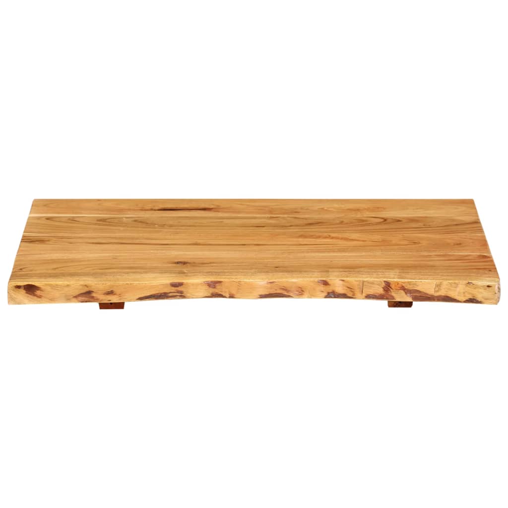 Wastafelblad 58x52x2,5 cm massief acaciahout is nu te koop bij PeponiXL, paradijselijk wonen!
