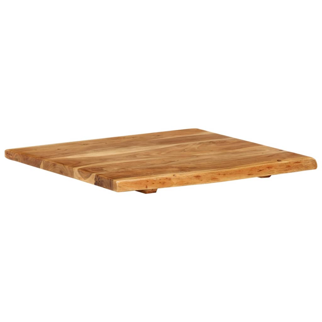 Wastafelblad 58x52x2,5 cm massief acaciahout is nu te koop bij PeponiXL, paradijselijk wonen!