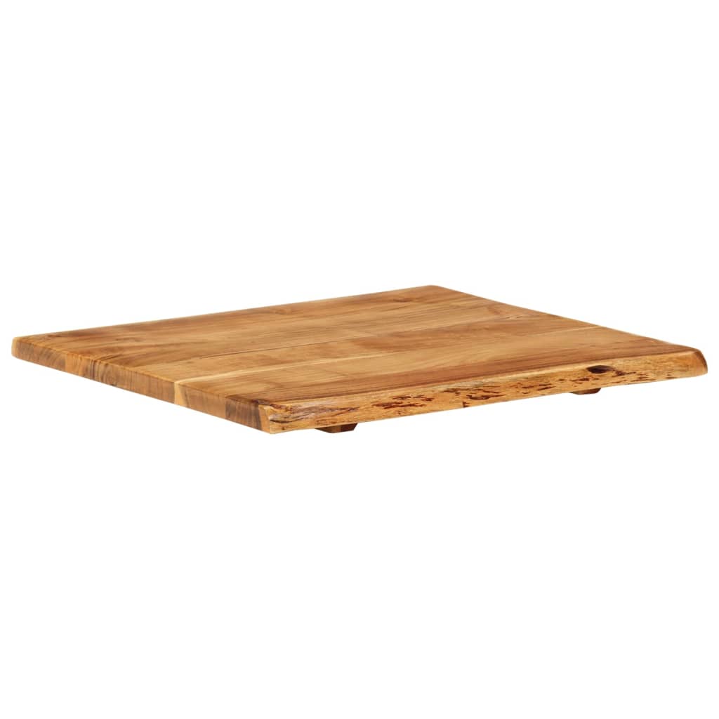 Wastafelblad 58x52x2,5 cm massief acaciahout is nu te koop bij PeponiXL, paradijselijk wonen!
