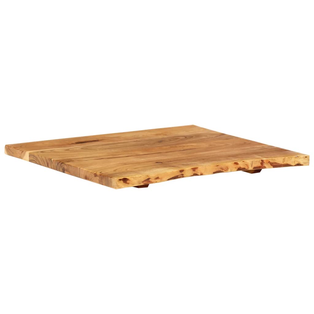 Wastafelblad 58x52x2,5 cm massief acaciahout is nu te koop bij PeponiXL, paradijselijk wonen!