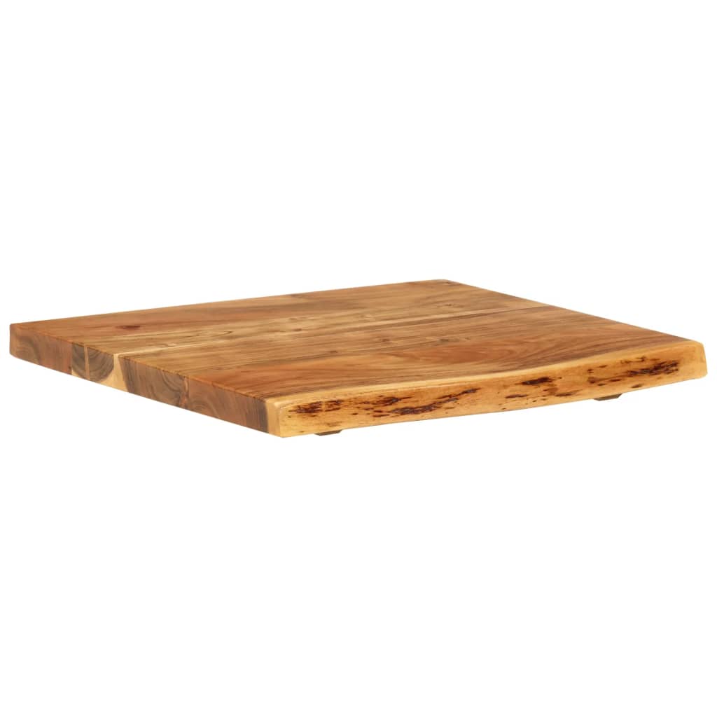 Wastafelblad 58x52x3,8 cm massief acaciahout is nu te koop bij PeponiXL, paradijselijk wonen!