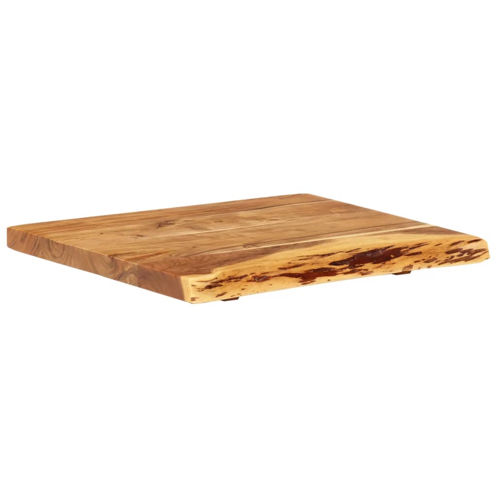 Wastafelblad 58x52x3,8 cm massief acaciahout is nu te koop bij PeponiXL, paradijselijk wonen!