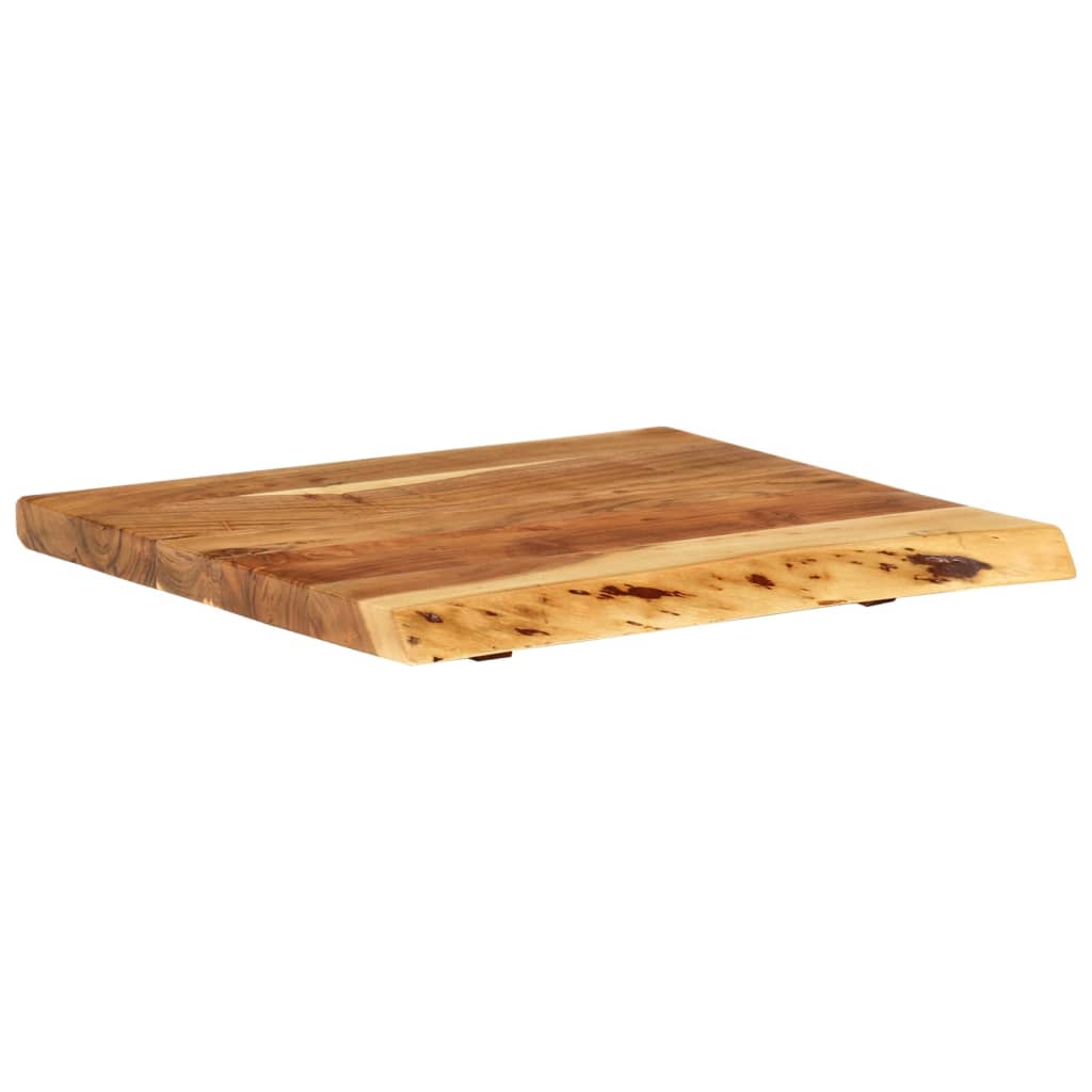 Wastafelblad 58x52x3,8 cm massief acaciahout is nu te koop bij PeponiXL, paradijselijk wonen!