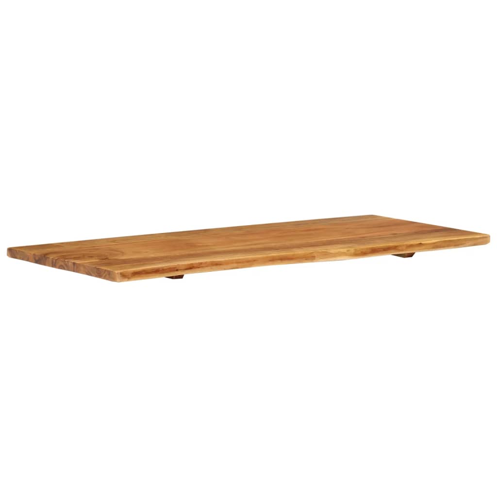 Wastafelblad 114x52x2,5 cm massief acaciahout is nu te koop bij PeponiXL, paradijselijk wonen!
