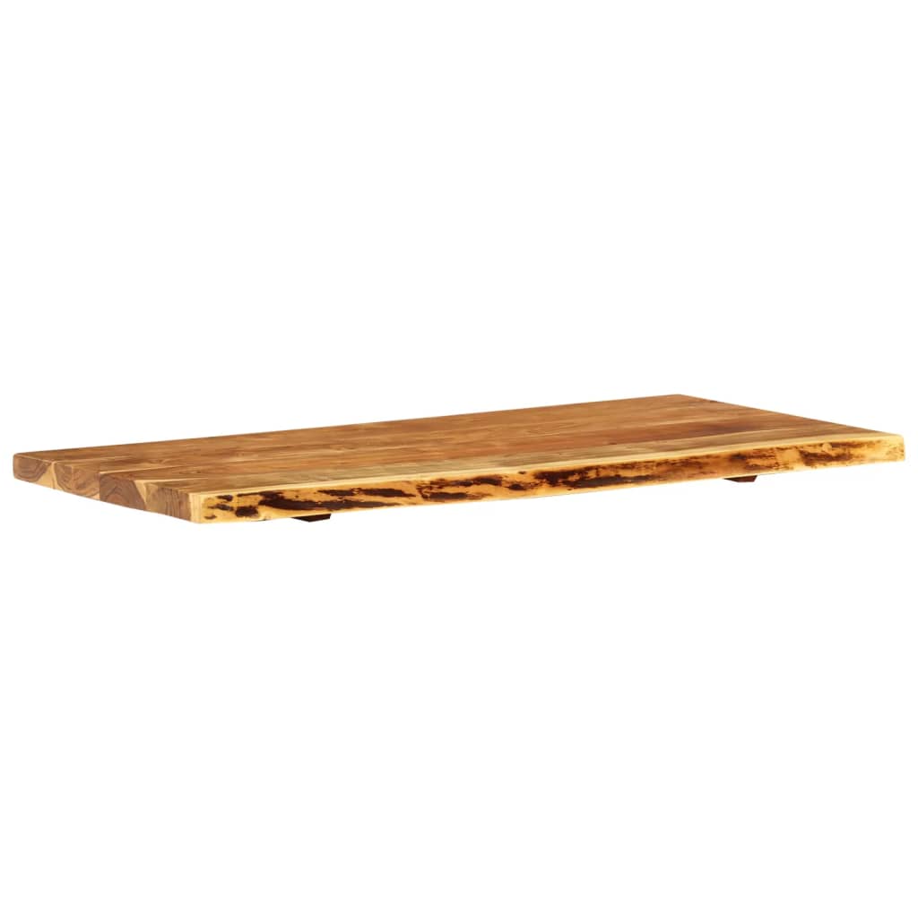 Wastafelblad 114x52x4 cm massief acaciahout is nu te koop bij PeponiXL, paradijselijk wonen!